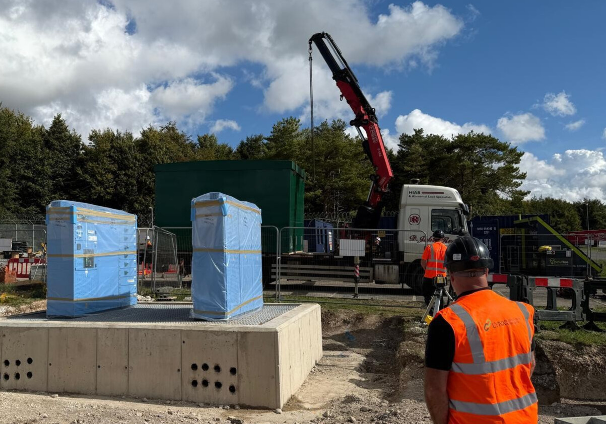 Operations Manager, Mike Wilde on site