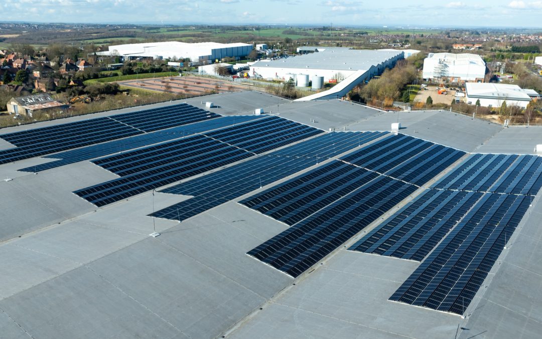 Rooftop solar installation