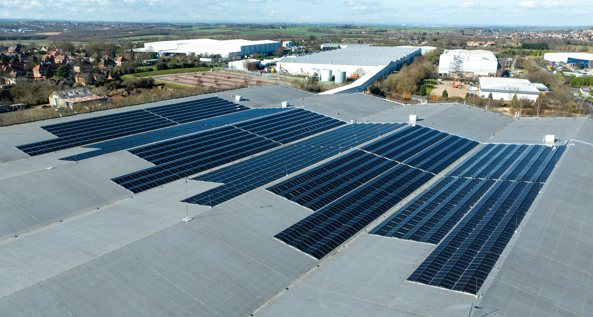 Rooftop solar installation