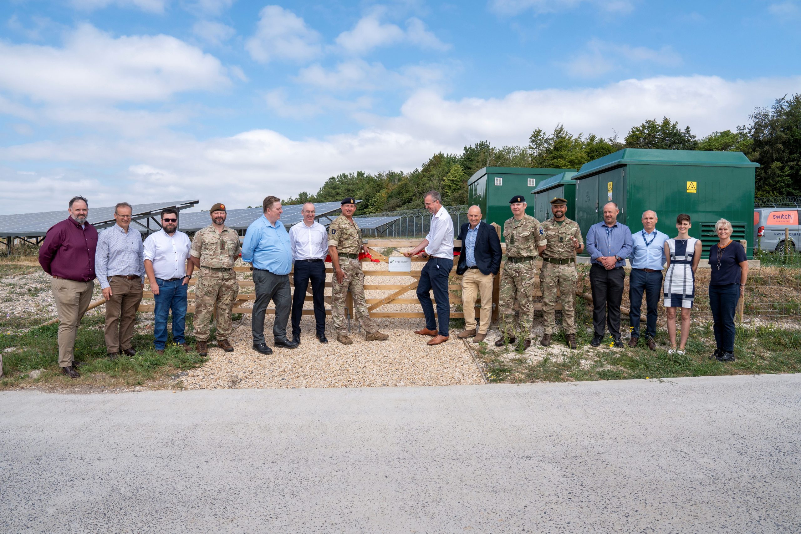 Larkhill Official Opening